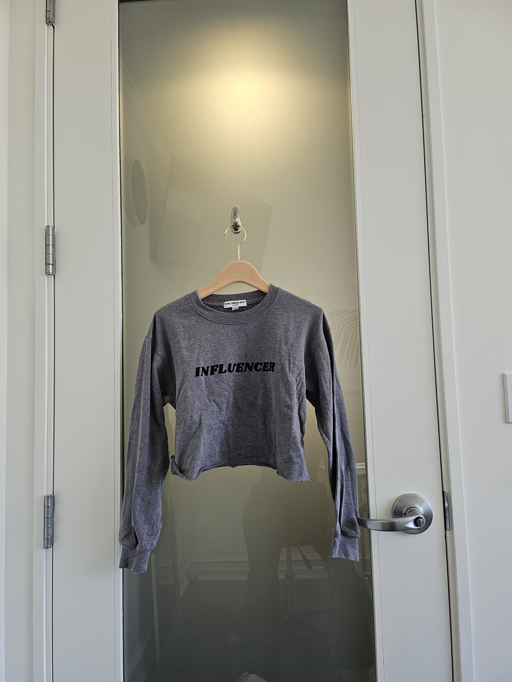 Sub_Urban Riot Washed Charcoal Crewneck Tee